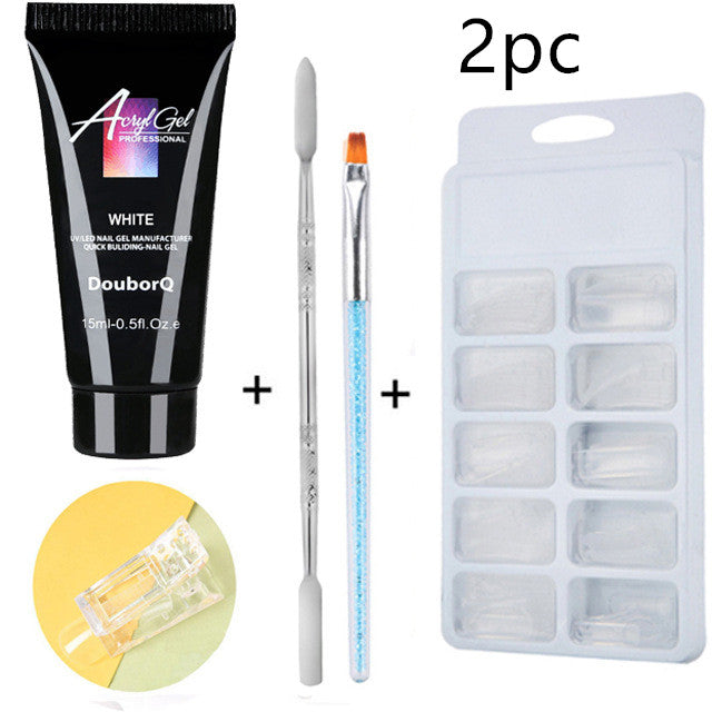 15ml Set of Fast-Drying UV Nail Gel in Multiple Colors