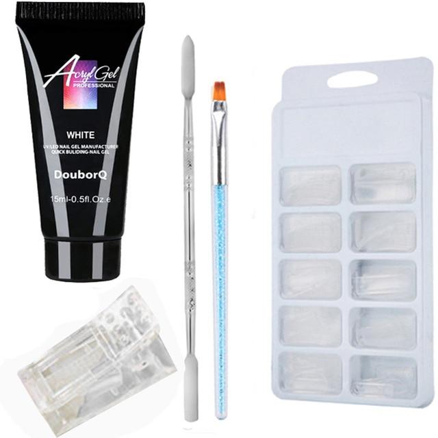 15ml Set of Fast-Drying UV Nail Gel in Multiple Colors