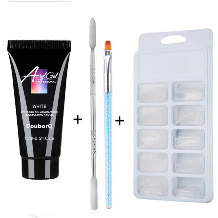 15ml Set of Fast-Drying UV Nail Gel in Multiple Colors