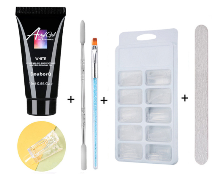 15ml Set of Fast-Drying UV Nail Gel in Multiple Colors